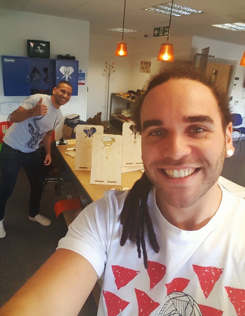 Great day at @eagle_labs_bmth using there creative space to create some new goodies for @AgesApparel #Barclays #eaglelab #lab #Bournemouth