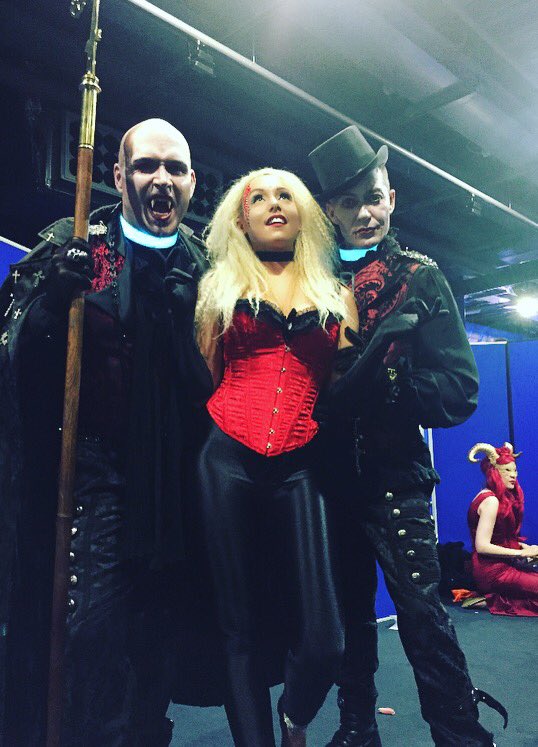 LisaMarie_Manso's tweet photo. Had such an amazing time this weekend in #Newcastle at the @AltModelContest #amoty2016 #catwalk #finals 😈
#alternative #model #vampire #love https://t.co/FpHG1eKXxC