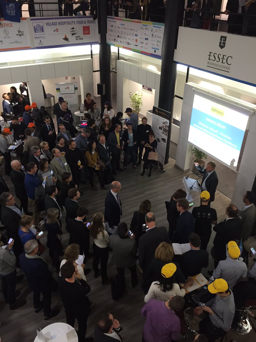 essec's tweet photo. #GetInvolved @jmblanquer @patricebegay ouvrent impact night @essecventures #espritpionnier https://t.co/P1Kl2ad2V2