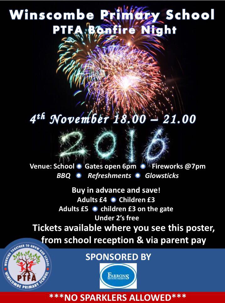 Get ready for Bonfire night!