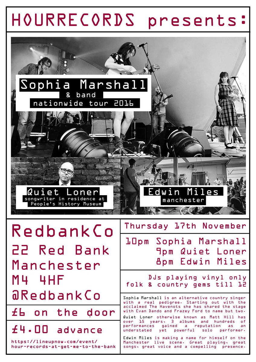 This is happening next month <a href="/RedbankCo/">RedbankCo</a>. £4 advance tix available now. But tomorrow (this month), we'll be grooving <a href="/WhiskeyJarNQ/">The Whiskey Jar</a>.
