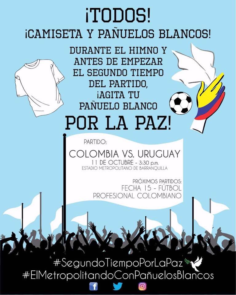 FanVox_es's tweet photo. La Paz se toma el ⚽️  #FanVox apoya #SegundoTiempoPorLaPaz #ElMetropolitanoConPanuelosBlancos https://t.co/SBG7cJ4kye  #Blog @eltiempoblogs https://t.co/8yRgyLziOw