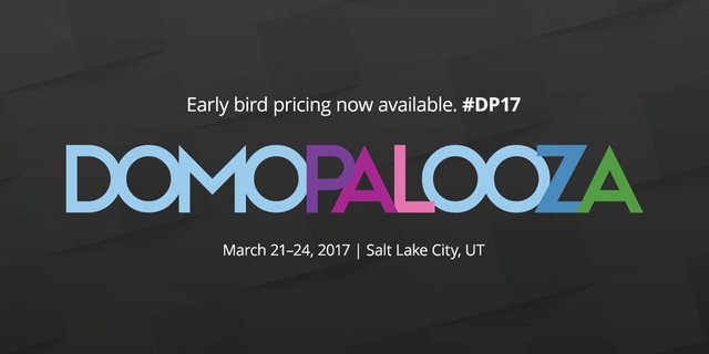 Domopalooza is back! Early bird pricing for #DP17 now available: domo.ly/2dqZxCk