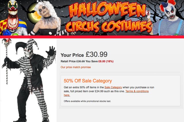 CheasyLtd's tweet photo. Evil Jester
https://t.co/xfo5mGyZjE
#halloween #fancydress #costume #trickortreat #horror #cotumes https://t.co/vh6FyRMc1f