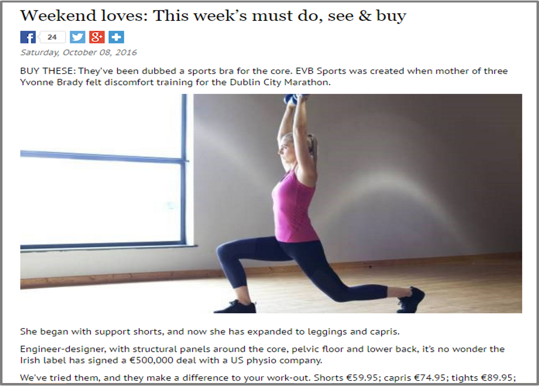 AMForanPR's tweet photo. Thanks @Vickie_Maye @irishexaminer #WeekendLoves @EVBSport https://t.co/noSVbkSnHN https://t.co/bKMEP2sBrx