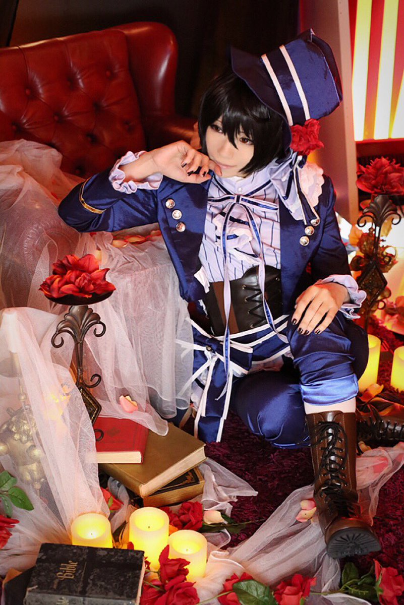 ゆき V Twitter コスプレ あんスタ ダークナイトハロウィン 朔間凛月 ムーンライトヴァンプ P Opal99ct ココフリ ハロウィン