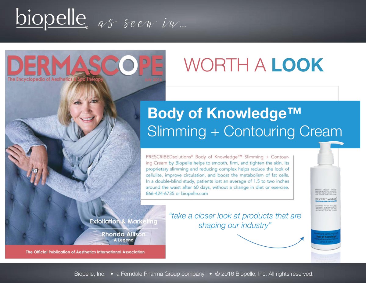 body of knowledge slimming and contouring cream reviews
