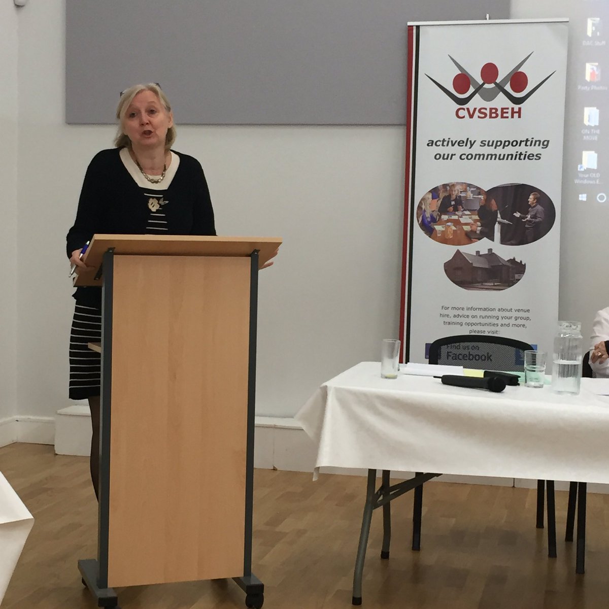 communityABEH's tweet photo. Some fantastic presentations at #CVSBEHAGM @alzheimerssoc @WTBigLocal @networkhomesuk @HertsChambMary https://t.co/CJe0OtgRf4