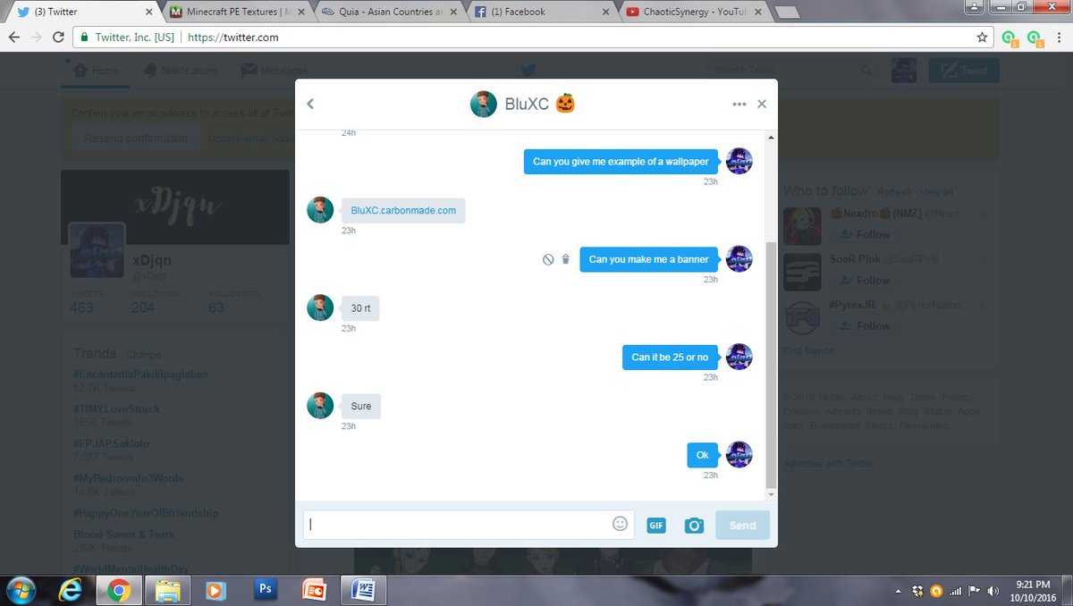 xDjqn's tweet image. Guys help me reach 25RTs for a banner. RT for a FOLLOW!