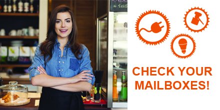 Ready_Set_Save's tweet image. Get #free #energysaving products for your #smallbusiness. Check your mailbox for how to get your #readysetsave kit.
bit.ly/2dMDneZ