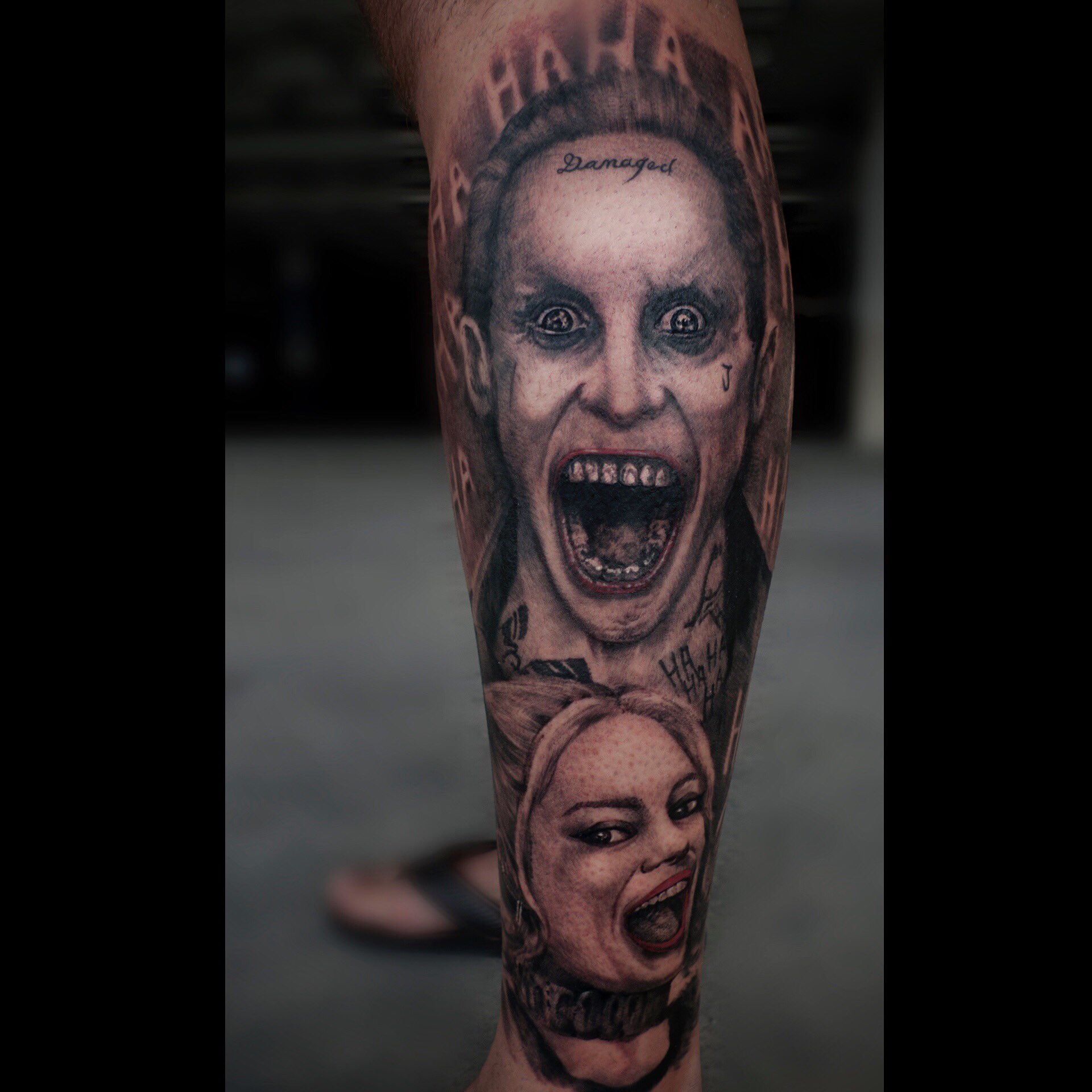 Joker tattoo