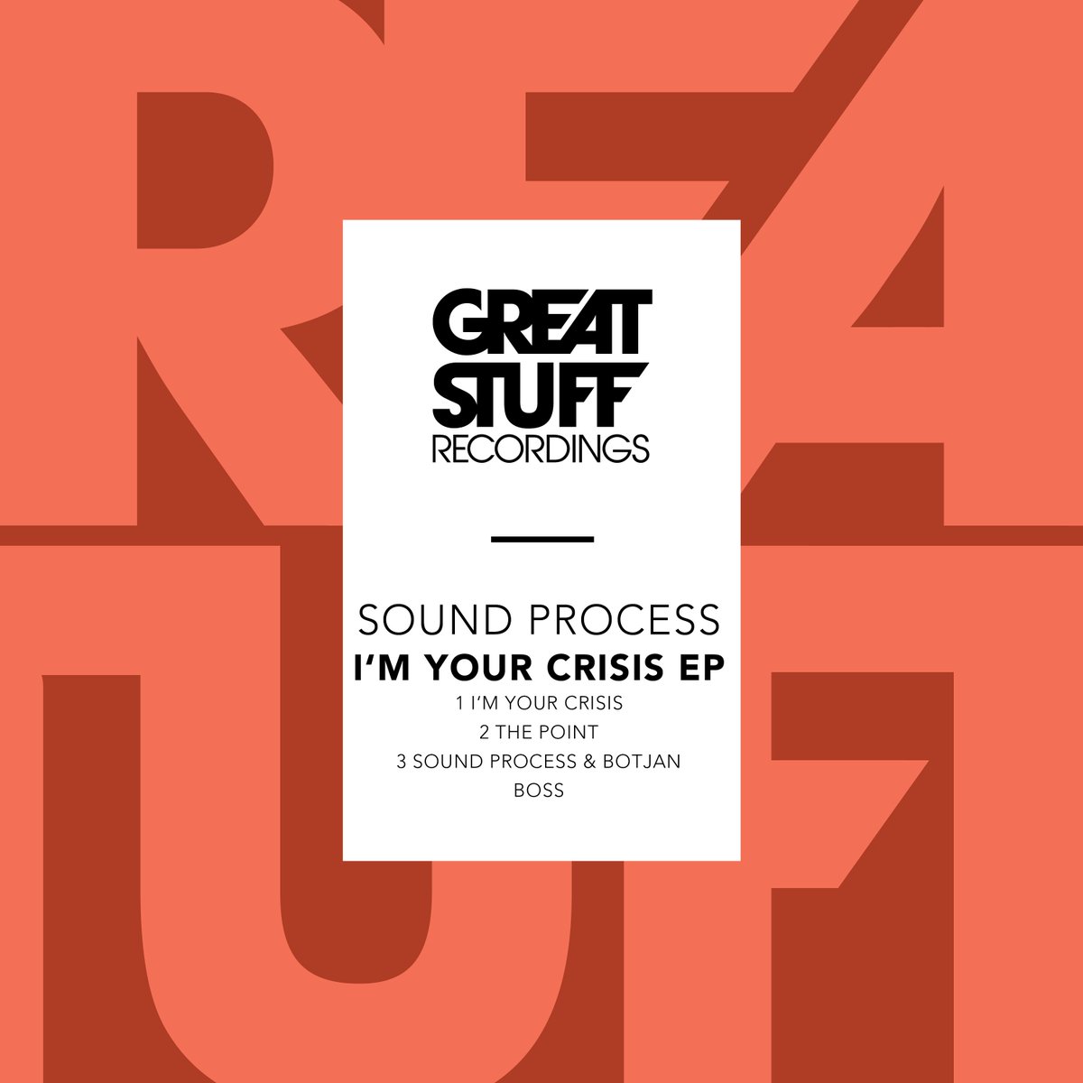 greatstuffmusic's tweet photo. Out Today! @SoundProcess - I'm Your Crisis EP // Available here: https://t.co/Sfb5BjNk6d https://t.co/hA7M57ok9J