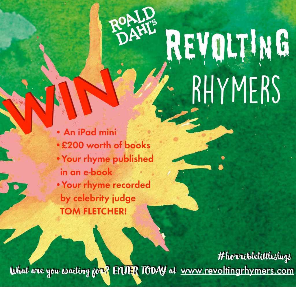 Teachers! Your students could win  books for your school in @Roald_Dahl’s new competition, which closes on Oct 21st: goo.gl/1PSd3p