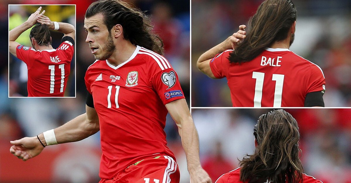 Euro旅 欧州サッカー情報 髪をほどいたベイルの長髪姿 T Co Ymnttwznor Twitter
