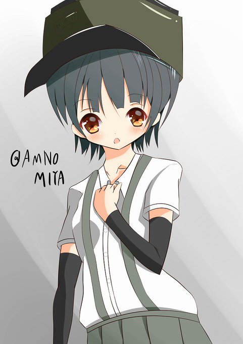 #艦これ版深夜の真剣お絵描き60分一本勝負
#艦これ版真剣お絵描き60分一本勝負_20161010
霰!! 