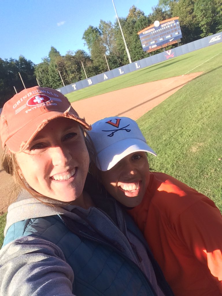 Coach_Jo4444's tweet photo. Grateful 4 friendships the game has given. Proud of who this woman is & becoming #blessed #bullpenbond #firstvisitor https://t.co/B2FVNqfYNG