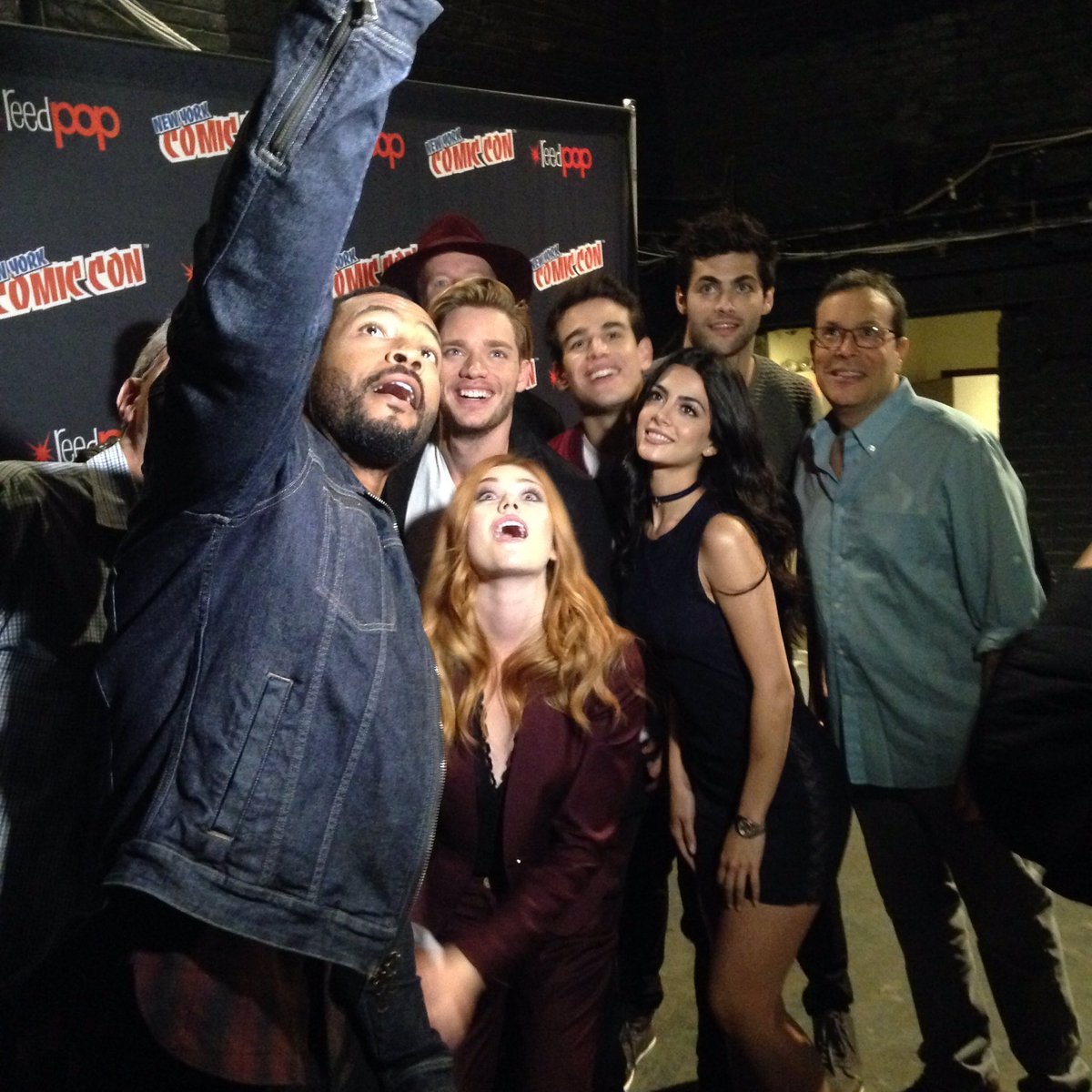 EmeraudeToubia's tweet image. 📷📞 #Shadowhunters #NYCC