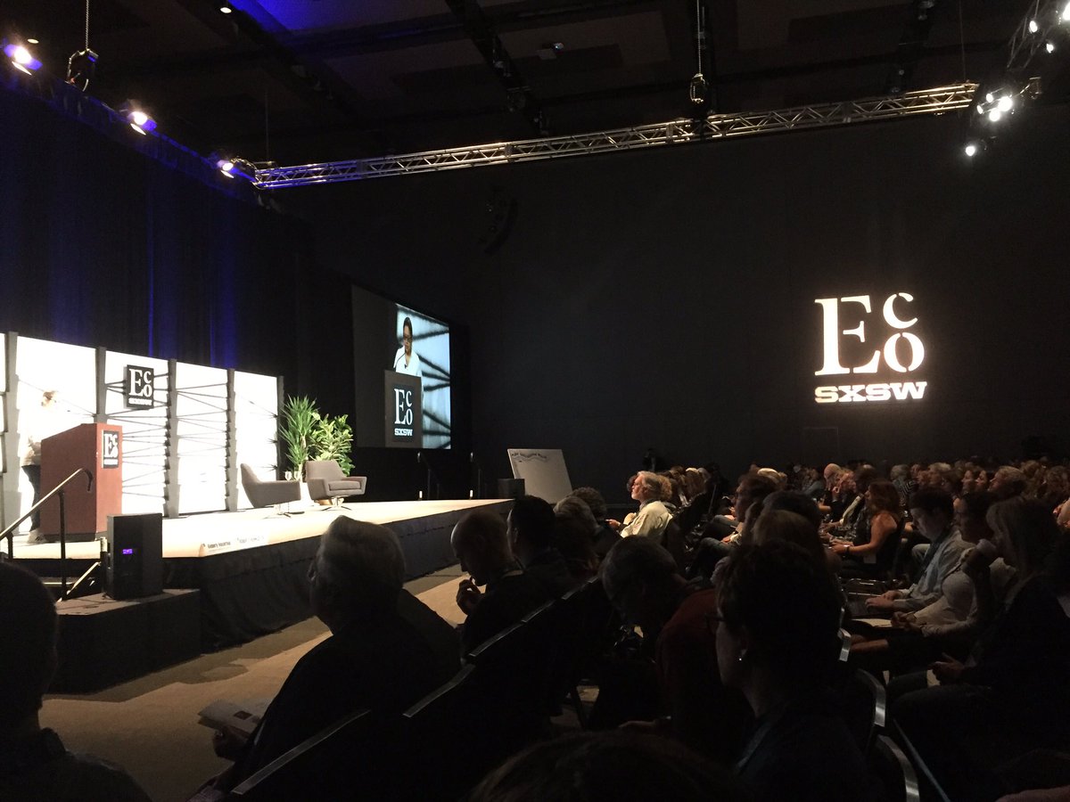 cicinvest's tweet photo. Kicking off @SXSWeco in #Austin! #Eco brings together stakeholders on climate, resource and social issues. https://t.co/zhk3r2xXr1