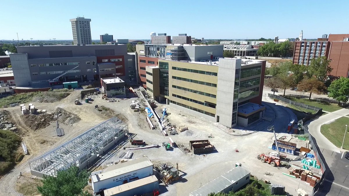 Check out the construction of the 158,000-square-foot second phase to adjoin the existing New Science Building. <a href="/EKUBuilds/">EKUBuilds</a> @EKUStories