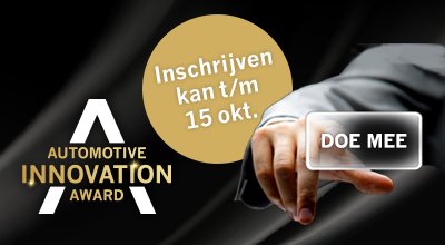 Deze week laatste kans om uw innovatie in te schrijven voor de prestigieuze Automotive Innovation Awards! bit.ly/Z9daiq