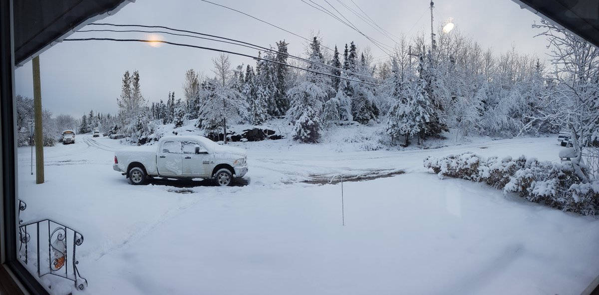 KitKat24_1225's tweet photo. #mbstorm   the snow finally stopped!  The power back on after a night without!
Snow Lake, Mb https://t.co/GLomCmYmnm