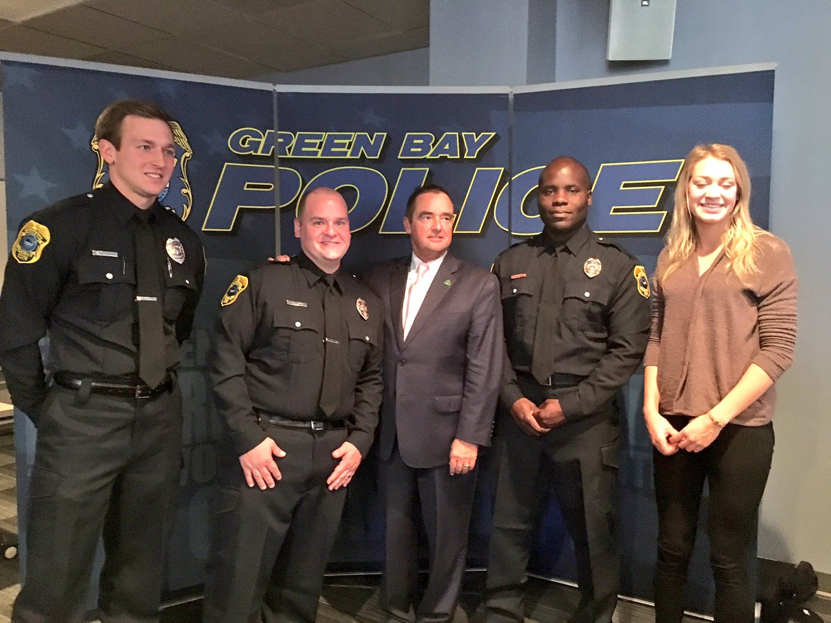 Congratulations to the newest members of our <a href="/GBPolice/">Green Bay Police</a> department
