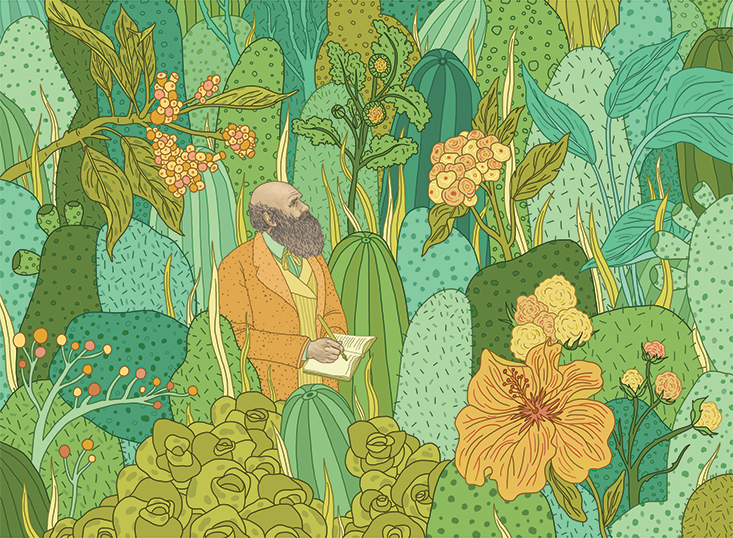 paperpile's tweet photo. Galápagos Finches are famous, yet Darwin learned more about evolution from the local plants #DailyScienceSpark https://t.co/ta9vvOOodn https://t.co/OcBg32v4as