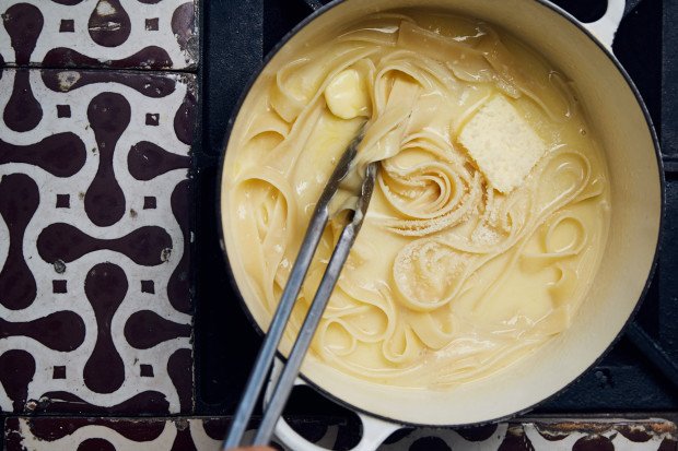 bonappetit's tweet photo. The age of the colander is over. Use these pasta tools instead https://t.co/Gd4QGNtfYV https://t.co/jD2oZth93V