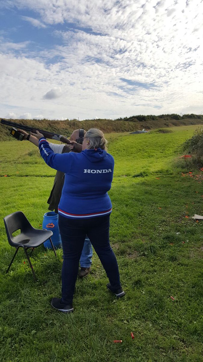 popspride's tweet image. Great morning clay shooting