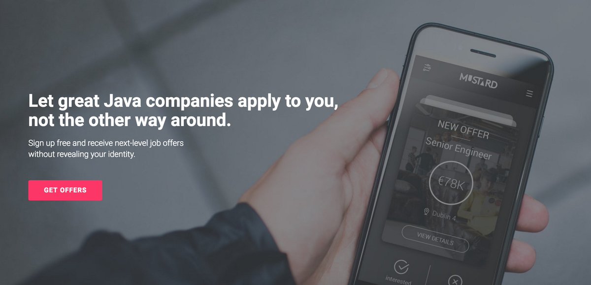 JavaJobsIreland's tweet image. Let great #Java companies apply to you, not the other way around. See Mustard.ie for more details. #JavaIreland #IrishStartups