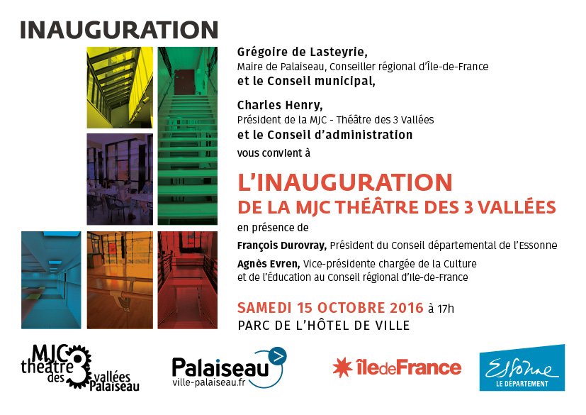 MJCPalaiseau's tweet photo. J-5 avt l'inauguration officielle de la @MJCPalaiseau 
Le 15/10 à 17h - Parc de l'Hôtel de Ville de @Palaiseau91 
https://t.co/krPj52qYz8 https://t.co/BHa2gTXmk2