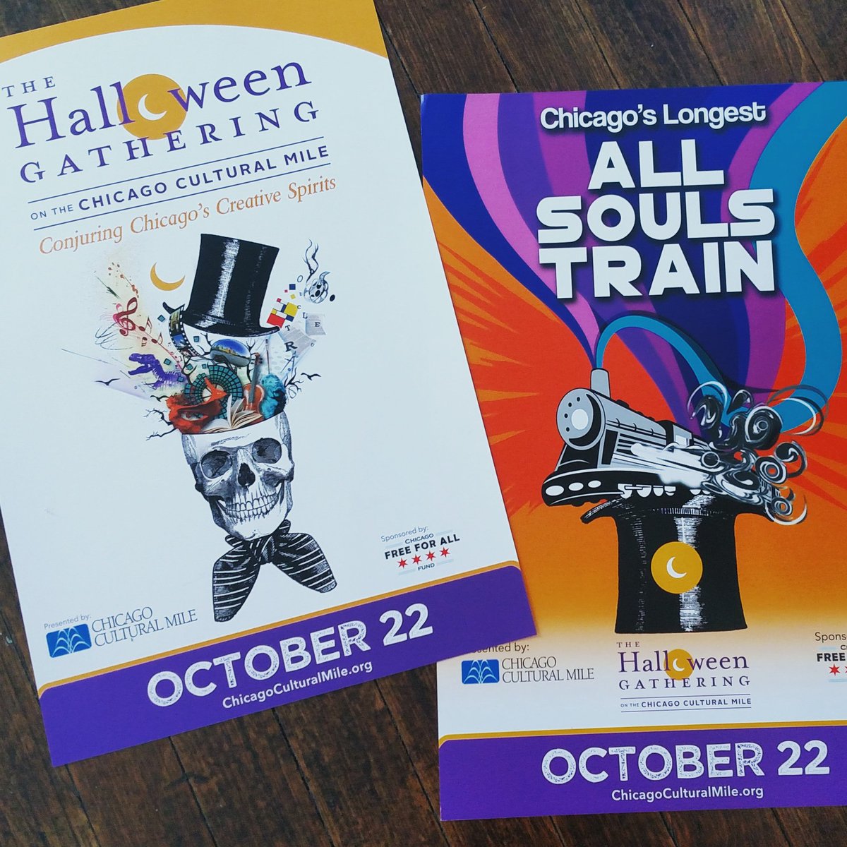 TheCulturalMile's tweet photo. Official 2016 #HalloweenGathering posters are here! We can't wait for the debut of the #AllSoulsTrain ✨🙌 October 22! https://t.co/o6MOSrG1s1