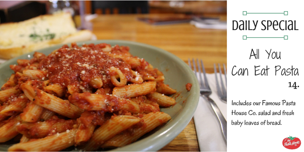 ThePastaHouseCo's tweet photo. Fulfill your pasta cravings at our house with All You Can Eat Pasta Monday! #AYCE #MondayMotivation https://t.co/xMUggzZKTy