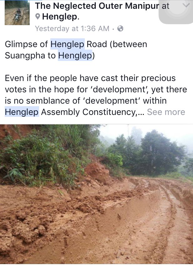 Team_Mangcha's tweet image. Forgotten!!!...STILL a ROAD &amp;amp; LIFELINE for the people #4terms&amp;amp;aCON(gress)MAN #57HenglepAC #ManipurGovt @nheptulla @himantabiswa @AmitShah