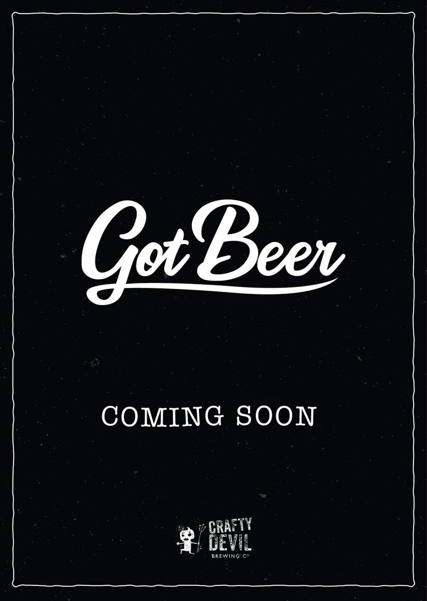 We are pretty excited #gotbeer