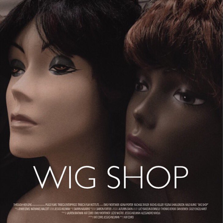wig shop premiered! the hamptons film fest saw! proud of this piece made by kick ass women