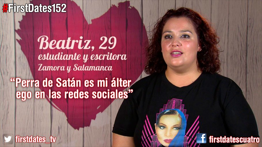 firstdates_tv's tweet photo. ¿Perra del infierno? ¡No, hombre @_VeraGH16_! ¡@perradesatan! #FirstDates152 https://t.co/dxoTv2hNzG https://t.co/KgTMlLjoG7