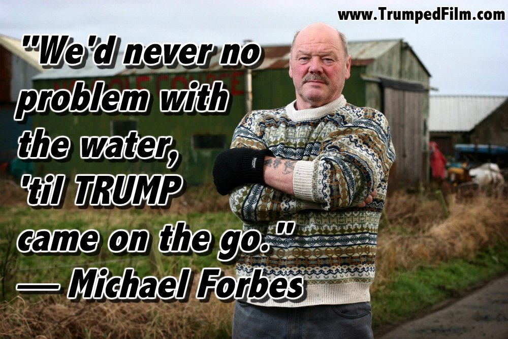 TrumpedMovie's tweet image. Learn more about the growing controversy between this Scottish family and #Trump — TrumpedFilm.com