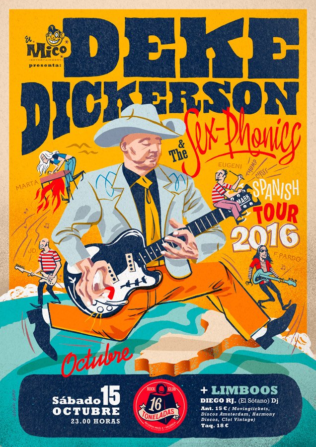 movingtickets's tweet photo. #estasemana en @16_Toneladas #Valencia @TheExBand + #Ruina + #Capaje, #ClassOf76 y @DekeDickerson con #SexPhonics ▶https://t.co/v2zo8iBFYN https://t.co/E0spLxYlyi