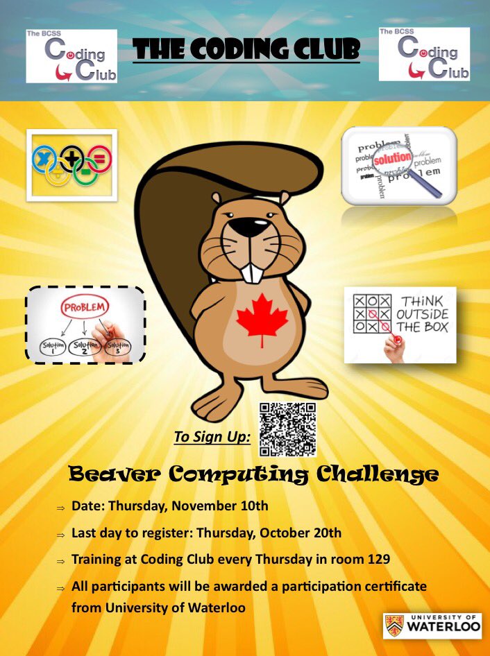CodingatBCSS's tweet image. In case you missed Thursday&apos;s  meeting, or are interesting here&apos;s some info about the #BeaverComputingChallenge! @bcssbucks  @bcsssac