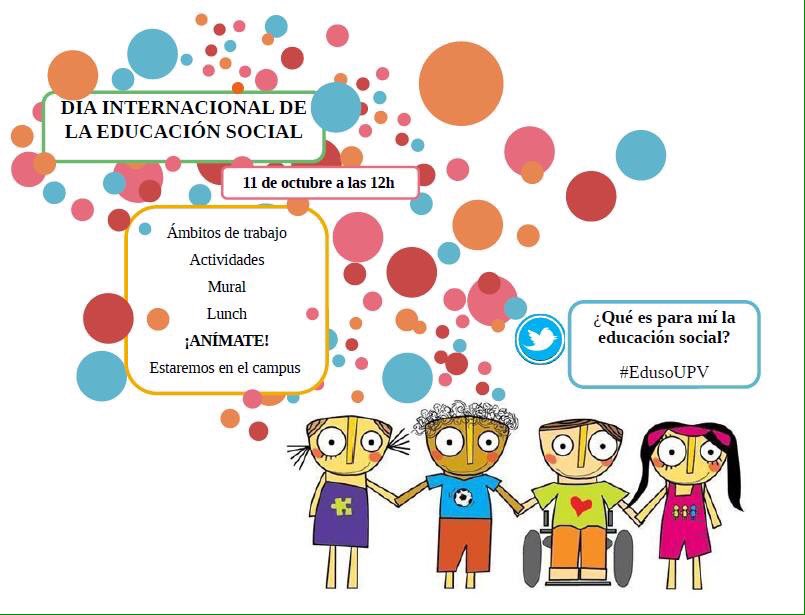 Helenatxo's tweet photo. Mañana jornada de celebración del #Edusoday2016 organizada por alumnos-as de la facultad de #educaciónsocial de #Donosti https://t.co/krKlsg0xZD