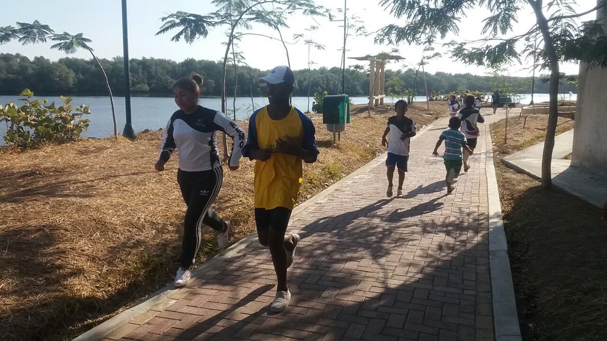 DeporteEc's tweet photo. Cerca de 40 niños y adolescentes reciben clases de remo 🚣🏽 , de lunes a viernes, en la #EscuelaComunitaria del Tramo 2 de la Isla Trinitaria https://t.co/903A1BdRza