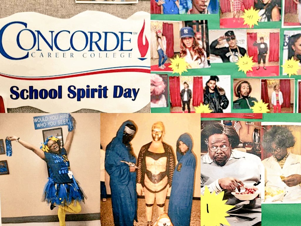 DHbabe17's tweet photo. #ConcordeMemphis definitely knows how to show #SchoolSpirit! There are so many events Concorde hosts for us students! #CCComm @ravina_tate https://t.co/YHppsnxwXI