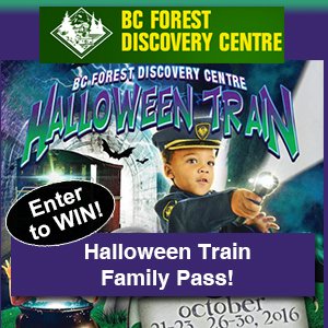 CONTEST TIME! Enter to Win Halloween Train Family Pass <a href="/bc_fdc/">BC FDC</a> We are giving away TWO Family Passes! ow.ly/7CY03052SMU
