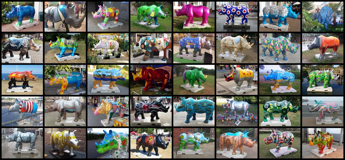 Thank you <a href="/GreatBigRhinos/">Great Big Rhinos</a> - it's been so much fun finding you all! Hope you raise lots of money for #rhinos &amp; go to happy forever homes :)