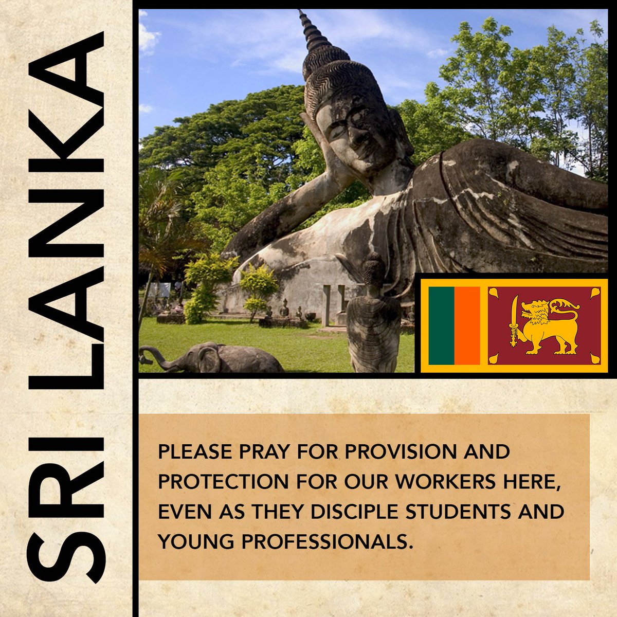 Let's #HoldTheRopes today for our workers in Sri Lanka! Thanks for praying with us! We appreciate you! #EveryNationWorldMissions #PrayGiveGo