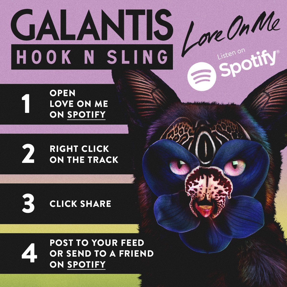 wearegalantis's tweet photo. #SeafoxNation u know what to do... Let's spread LOVE ON ME around the world!! @Spotify https://t.co/dqSD6M219I https://t.co/BPAYD99wwr