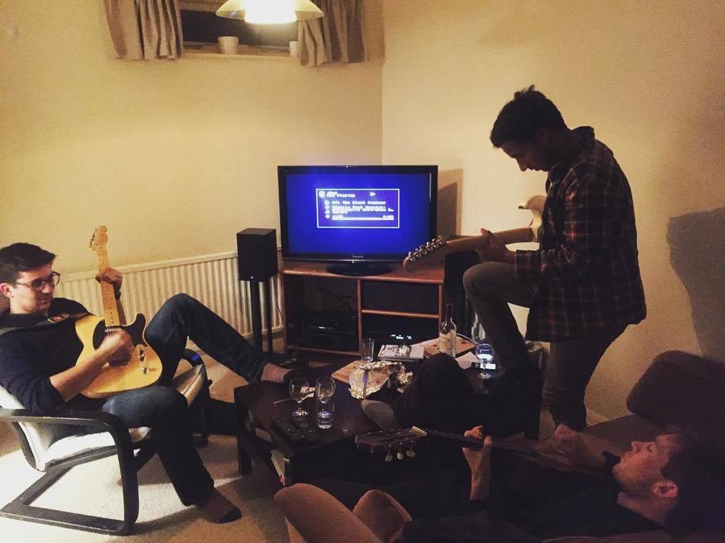echopraxisband's tweet photo. Back in your living room... https://t.co/8DZYyDRrqj https://t.co/vAaD8WvJbN