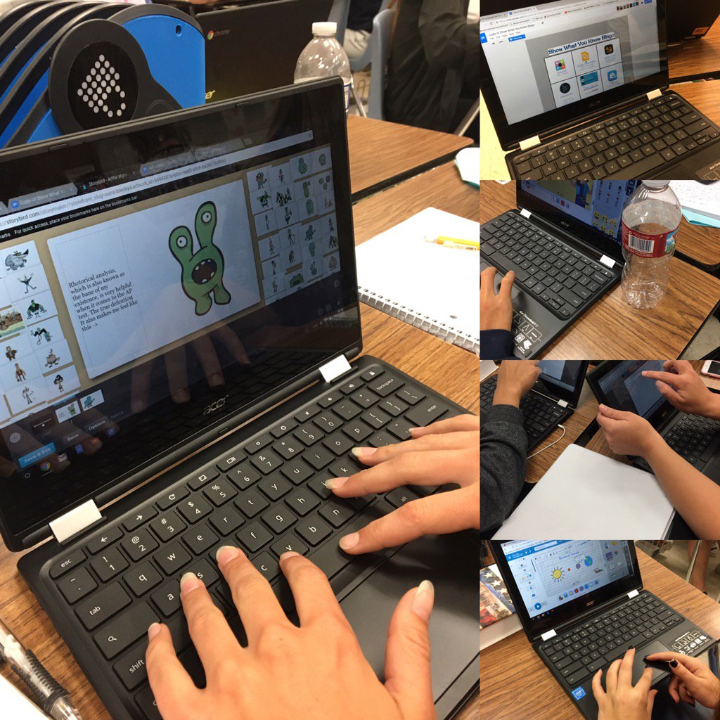 mstoddsvhs's tweet photo. Students in AP using various resources to "Show what they know" about rhetorical analysis. @svhsmrmay #SimiHigh https://t.co/FBjG5zC4Hx