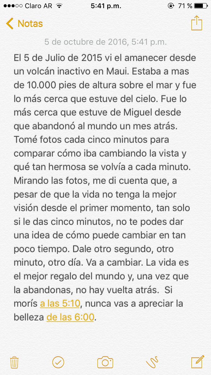 upsmenganche's tweet photo. "Si moris a las 5:10, nunca vas a apreciar la belleza de las 6:00" https://t.co/EOjAOt5M6w